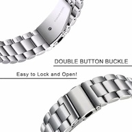 Pulseira de Aço Inoxidável para Redmi Watch 5 Active,acessórios de relógio inteligente - imagem 4
