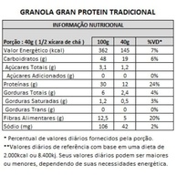 KIT 2 Granola Proteica Gran Protein com Whey Sem Açúcar 500g - Naturale (Tradicional 500g 2 Unid.) - imagem 3