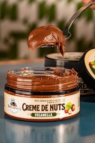 Veganella ZERO açúcar - creme de avelã vegano - 200g - imagem 1