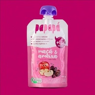 Papinha Orgânica Maçã e Ameixa Sem Açúcar 100g - Papapá - imagem 4