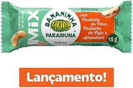 Bananinha Paraibuna MIX - Bananada S/ Adição de Açúcar com Castanha do Pará, Castanha de Cajú e Amendoim Torrado. 360g (20x18g) - imagem 2