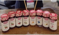 Geleia Doce de Fruta Sem Açúcar Adicionado Berry Mix e Strawberry AUNT BERTA 284g cada - 2 Unidades 100% FRUTA - imagem 4
