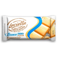 Laciella Zero 80g: Chocolate Branco Sem Açúcar - imagem 2