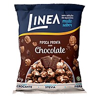 Pipoca Pronta Linea: Chocolate e Caramelo Sem Açúcar! - imagem 2