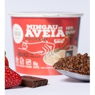 Mingau de Aveia Proteico Morango com Chocolate & Paçoca Sem Açúcar, Sem Glúten e Sem Lactose - 06 UNIDADES (pronto em 05 minutos) - imagem 5