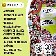 Granola Low Carb P&P: Sabor e Saúde Sem Açúcar! - imagem 2