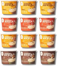 Pack Saúde e Pele bonita - 12 Unidades de Mingau de Aveia Sem Glúten, Lactose, Sem Açúcar (alguns sabores) - imagem 1