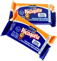 Paçoquinha Paçoca Paçoquita Diet Zero Açucar Quadrada Doce De Amendoim 24 Unidades 432g Santa Helena - imagem 3