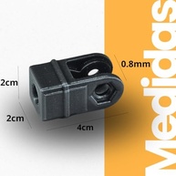 Adaptador Conector 3/8" para Microfone HyperX Quadcast S e Duocast - Preto - imagem 4
