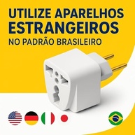 Adaptador Universal de Tomada 2 Unidades: Conecte-se Globalmente com Segurança e Praticidade - imagem 5