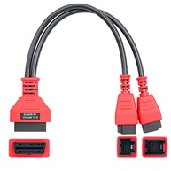 Cabo Adaptador FCA SGW 12+8 Pinos OBD2: Desbloqueie Diagnósticos Avançados em Fiat, Jeep e Mais! - imagem 1