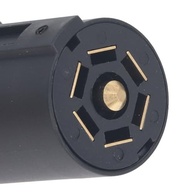 Akozon 7 Ways LED Indicador Trailer Adaptador de Luz Plugue Com 4 Pinos para Fiação Eficiente - imagem 3