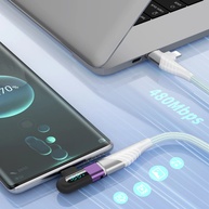 Adaptador USB-C OTG 120W: Carregue e Transfira Dados! - imagem 4