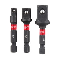 Adaptador de Soquete Milwaukee: Versatilidade em 1/4" - imagem 1