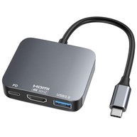 Adaptador USB-C para HDMI 4K 60Hz Vilcome: Expanda seu Dispositivo com PD e USB 3.0 - imagem 2
