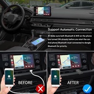 Adaptador CarPlay e Android Auto Sem Fio 2 em 1: Liberdade e Tecnologia no Seu Carro - imagem 5