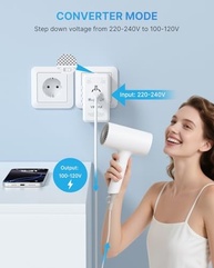 Conversor e Adaptador de Tomada Universal VINTAR 2000W: Sua Energia em Qualquer Lugar do Mundo! - imagem 3