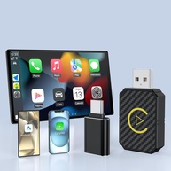 MTAKYA Adaptador CarPlay Wireless 2025: Transforme Seu Carro em um Centro de Entretenimento Inteligente - imagem 1