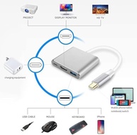 Adaptador USB-C para HDMI 4K Hub USB 3.0 Carregamento rápido Compatibilidade com MacBook Thunderbolt 3 e DEX Android Premium - imagem 4