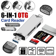Adaptador Leitor de Cartão 6 em 1: USB 3.0 - imagem 1