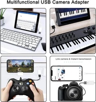Adaptador OTG iPhone: Conecte Câmeras e Mais! - imagem 4