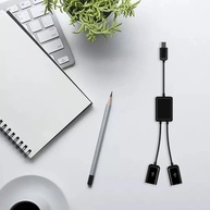 Adaptador USB-C 2 em 1: Hub Dual OTG - imagem 4