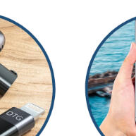 Adaptador OTG USB-C para iPhone e iPad: Conecte Tudo com Velocidade! - imagem 1
