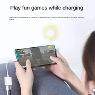 Adaptador 2 em 1: Carregue e Ouça! - imagem 4