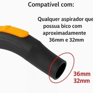 Bocal Premium para Extratora com Adaptador Universal 32mm a 38mm - Conecte Seu Aspirador e Limpe com Eficiência - imagem 5