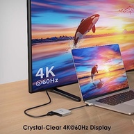 WAVLINK Adaptador USB-C para HDMI Duplo 4K: Expanda sua Produtividade com Carregamento PD 100W - imagem 4