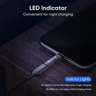 Adaptador USB-C 180°: Carregue e Transfira Dados Rápido! - imagem 4