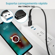 Adaptador USB-C OTG: Conecte e Carregue Rápido! - imagem 4