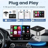 CarProKit Adaptador CarPlay Wireless 2025: Liberdade Sem Fios para Seu Carro! - imagem 3