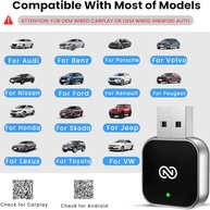 Adaptador CarPlay e Android Auto Sem Fio 2 em 1: Liberdade Wireless na Sua Viagem! - imagem 4