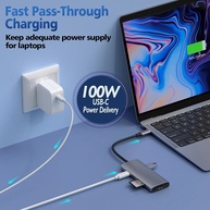 Adaptador USB-C 7 em 1: Conecte Tudo! - imagem 4