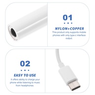 Adaptador Type-C 2 em 1: Áudio e Carga! - imagem 1
