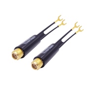 Adaptador Conversor Fancasee 2 Unidades: UHF/VHF/FM 75 Ohm para 300 Ohm Banhado a Ouro - Conexão Perfeita para sua Antena TV! - imagem 1