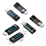 Adaptador USB-C 140W: Medidor Digital e Extensor 8K - imagem 1