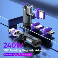 Adaptador USB-C 240W Magnético: Carregue Rápido! - imagem 4
