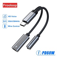 Adaptador USB-C 3.5mm: Som HiFi + Carga Rápida - imagem 1