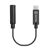 Adaptador USB-C para Áudio 3.5mm Boya By-K4: Som Impecável! - imagem 1