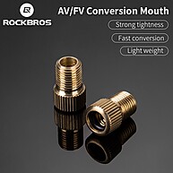 Adaptador Válvula Bike: FV/AV ROCKBROS - imagem 1