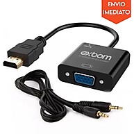 Adaptador VGA para HDMI: Imagem e Som em Full HD - imagem 1