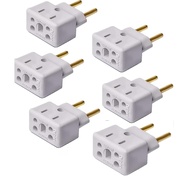 Kit 6 Adaptadores de Tomada Bob Esponja Benjamin 10A/20A - Bivolt Divertido e Seguro! - imagem 1
