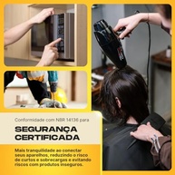 Kit 5 Adaptadores Tomada Universal 10A/20A Bivolt - Segurança e Versatilidade para Todos os Seus Aparelhos - imagem 4