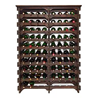 Adega de Vinho 80 Garrafas: Elegância em Imbuia - imagem 1