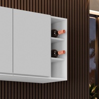 Adega Vertical 20cm Lumil Riad: Organize com Estilo! - imagem 1