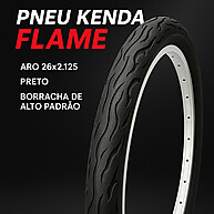 Pneu Kenda Flame 26": Estilo e Aderência! - imagem 2