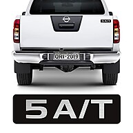 Adesivo 5 A/T Frontier: Emblema Traseiro com Proteção UV - imagem 1