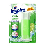 Desodorizador Sanitário Inspira Gel Adesivo Citrus - 6 Aplicações | Fragrância de Longa Duração - imagem 1